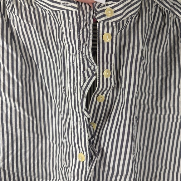 French Connection Gray and White Button Down Shirt - Picture 4 of 9